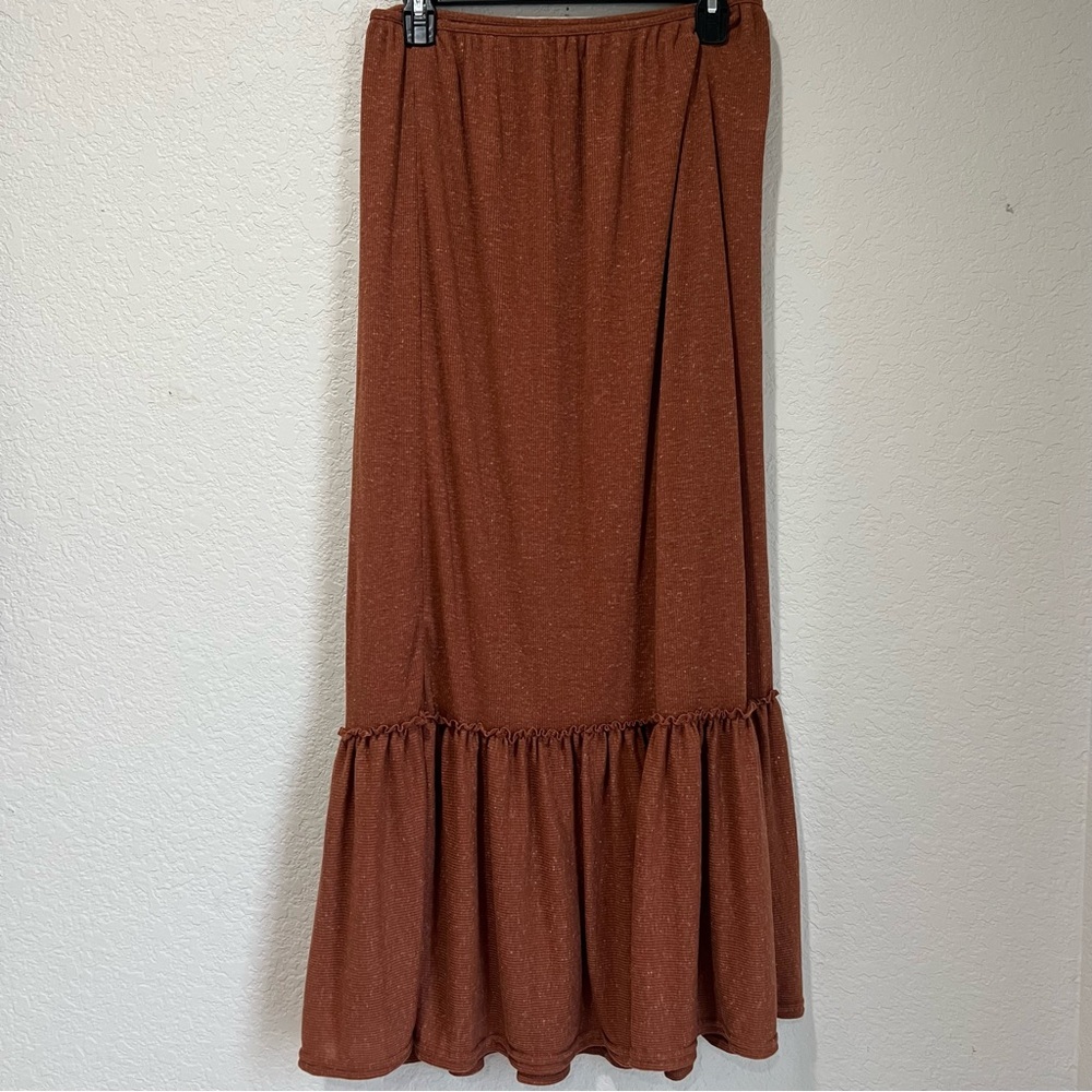 Free People Rust Halter Maxi Skirt Dress - Picture 8 of 9